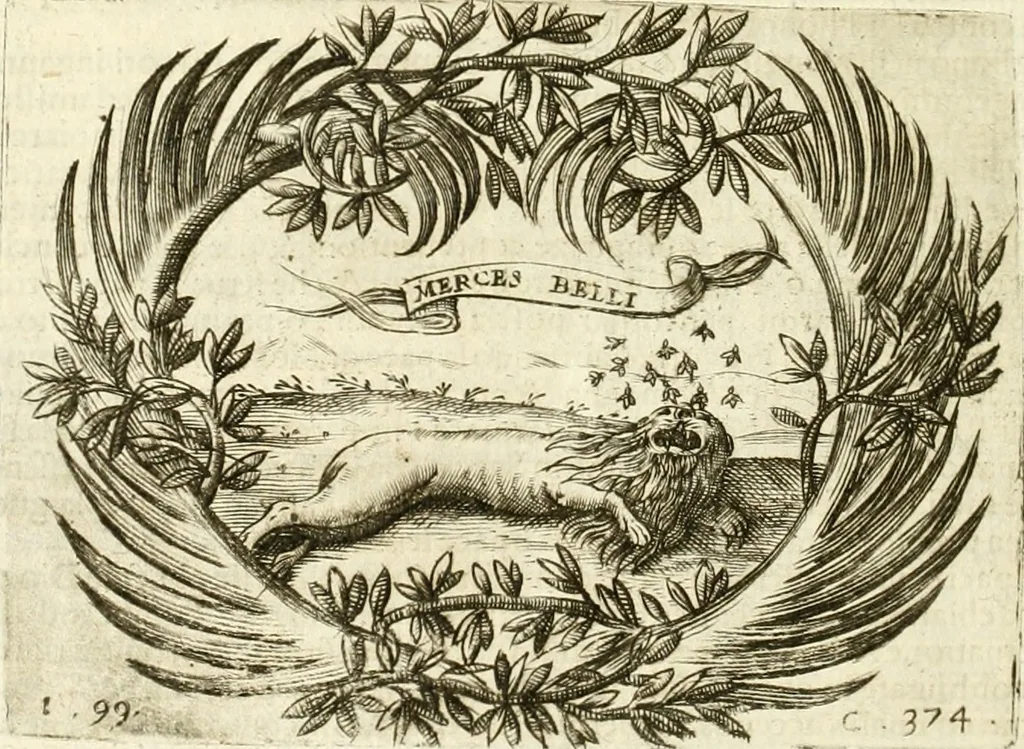 An illustration from L'idea di vn prencipe politico christiano, 1648, leaf 397