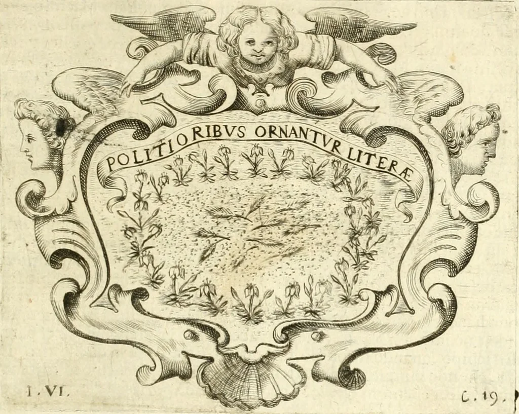 An illustration from L'idea di vn prencipe politico christiano, 1648, leaf 42