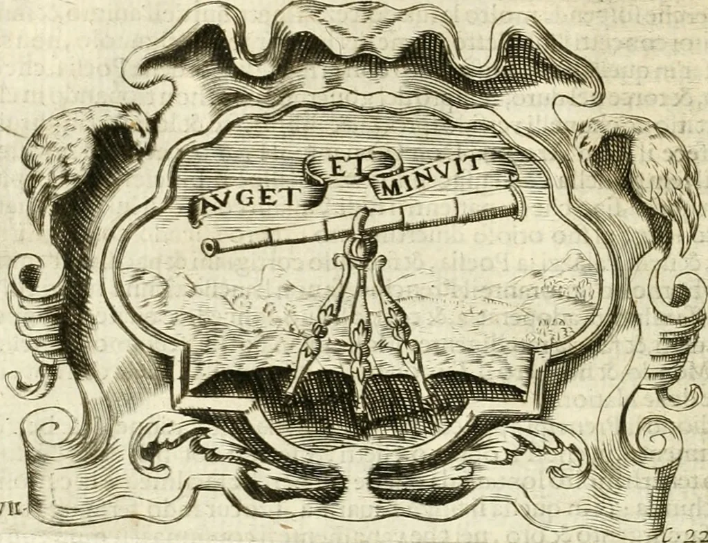 An illustration from L'idea di vn prencipe politico christiano, 1648, leaf 45