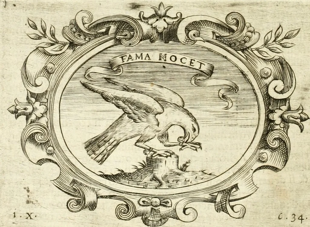 An illustration from L'idea di vn prencipe politico christiano, 1648, leaf 57