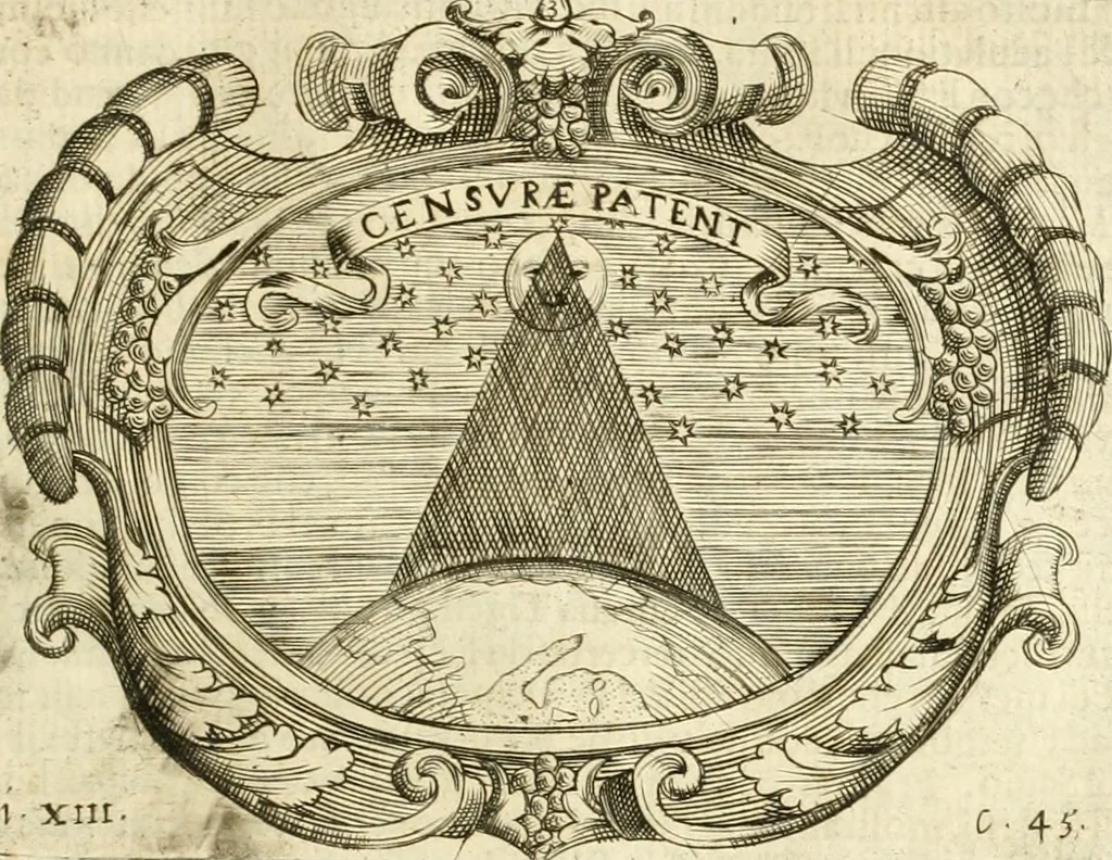 An illustration from L'idea di vn prencipe politico christiano, 1648, leaf 68