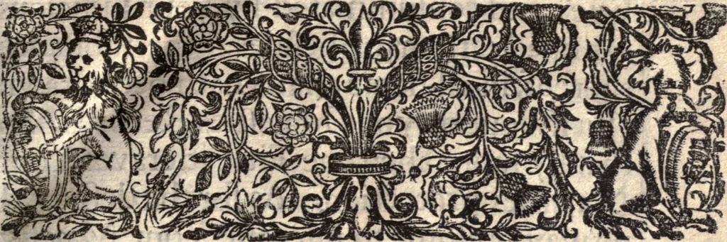An illustration from The life and raigne of King Henry the Eighth, 1649, leaf 6