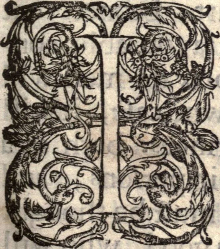 An illustration from The life and raigne of King Henry the Eighth, 1649, leaf 6