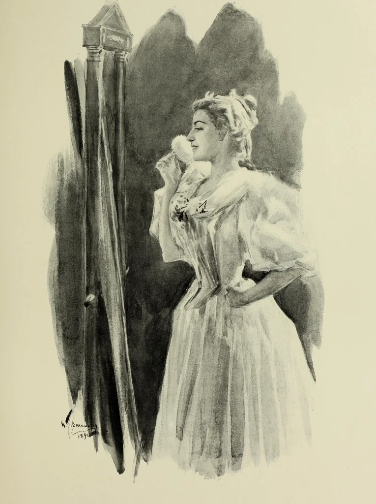 An illustration from Life and character, 1899, leaf 102