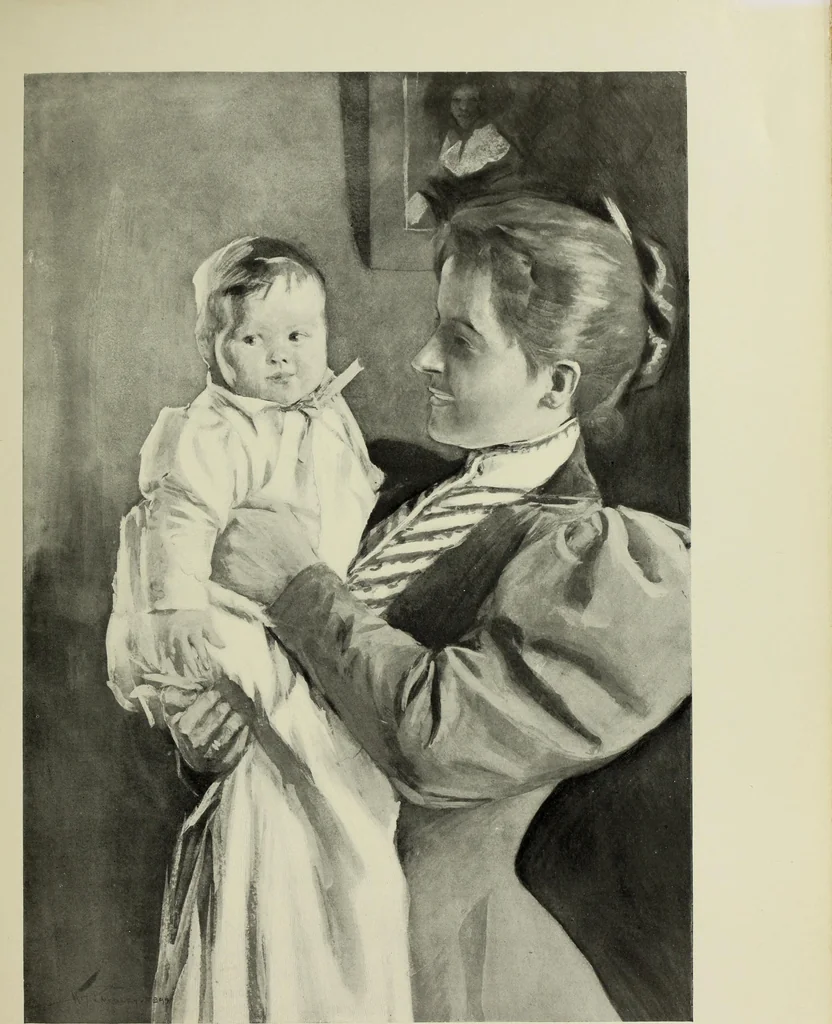 An illustration from Life and character, 1899, leaf 112