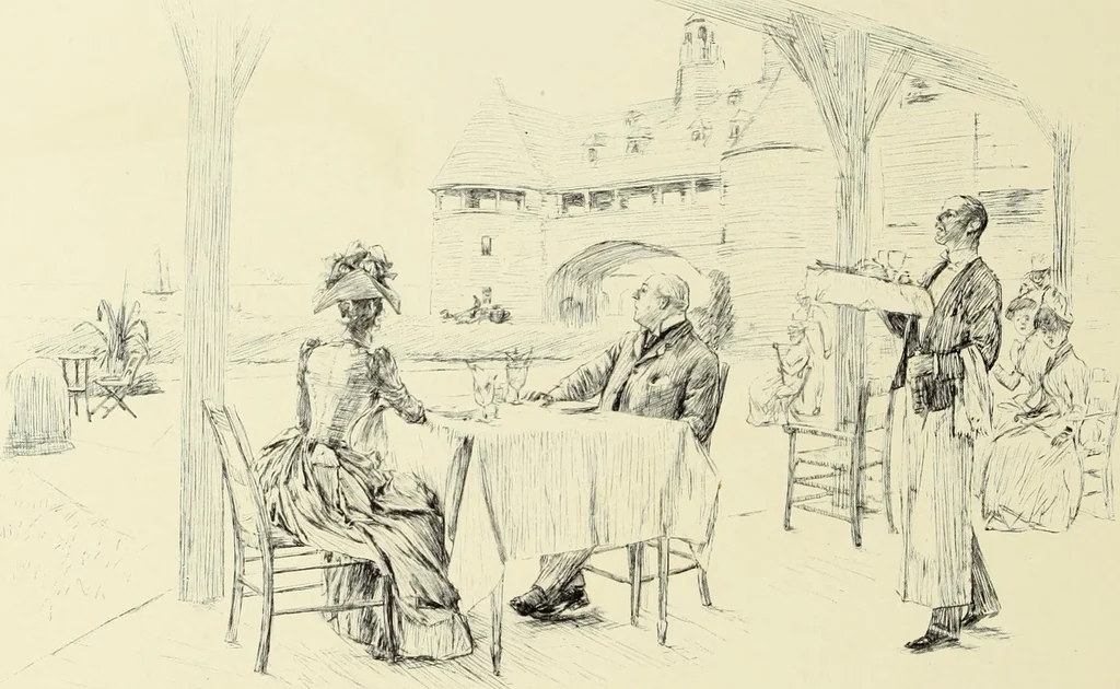 An illustration from Life and character, 1899, leaf 123