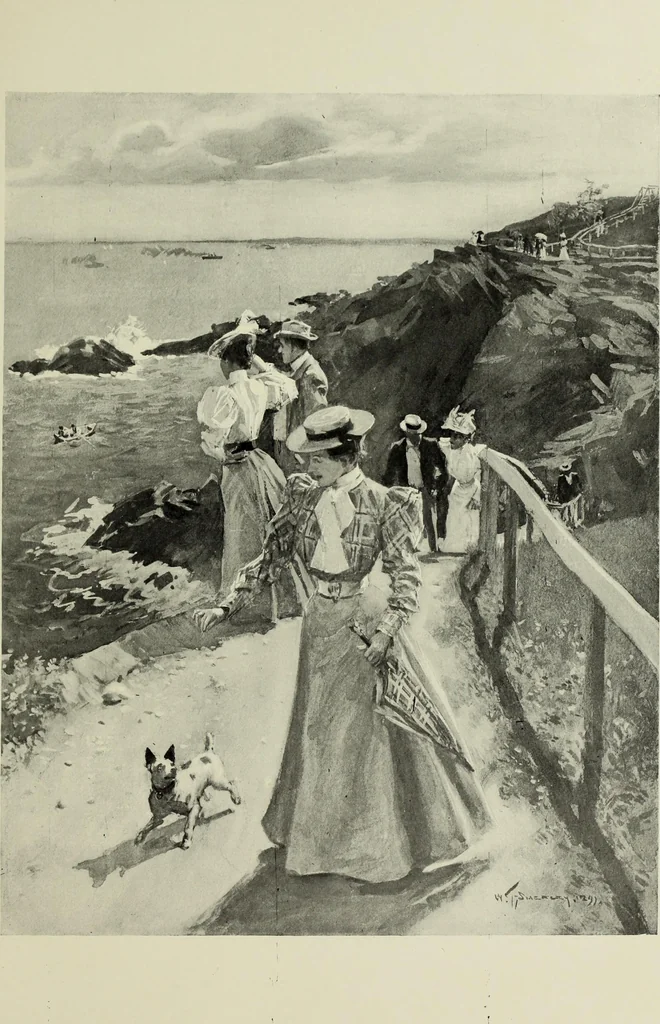 An illustration from Life and character, 1899, leaf 22