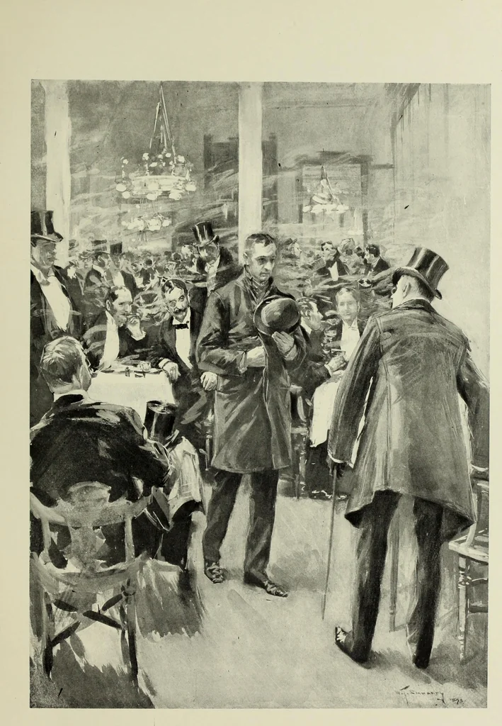 An illustration from Life and character, 1899, leaf 26