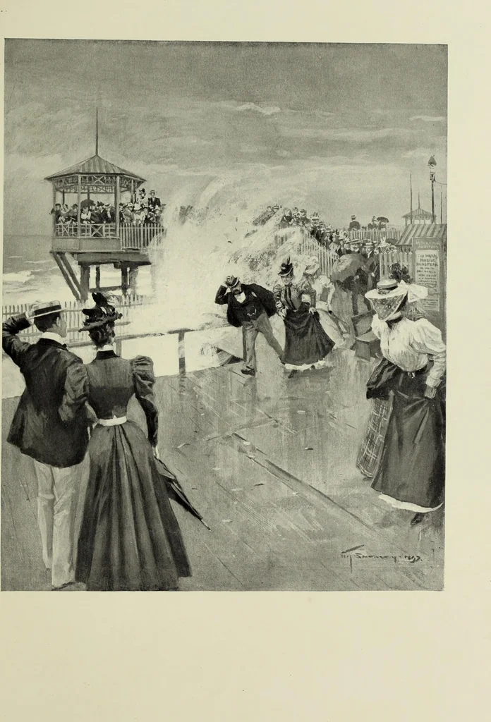 An illustration from Life and character, 1899, leaf 36
