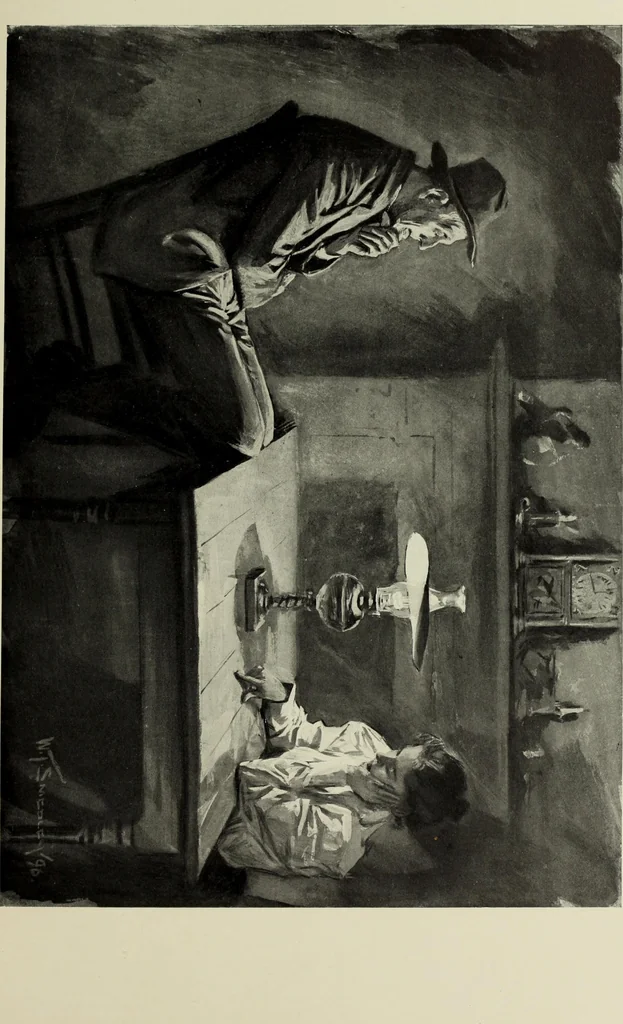 An illustration from Life and character, 1899, leaf 38