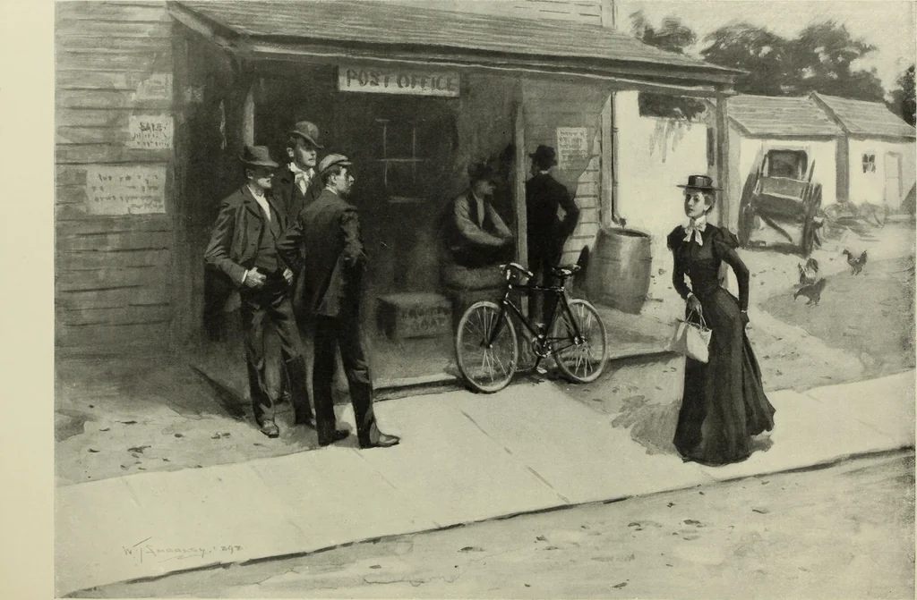 An illustration from Life and character, 1899, leaf 58