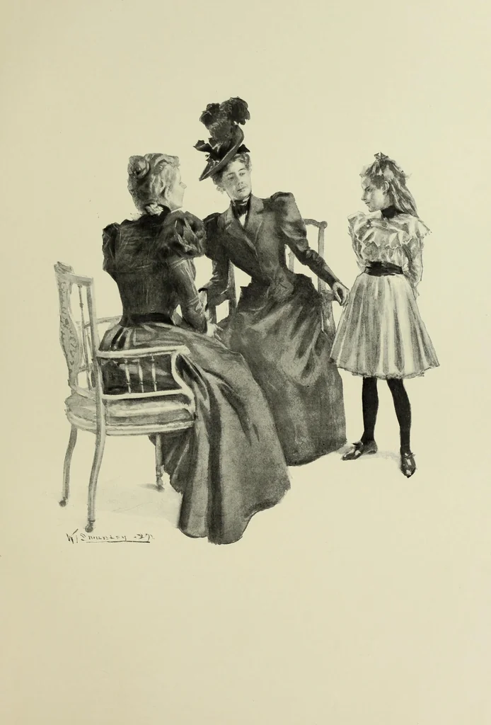 An illustration from Life and character, 1899, leaf 62