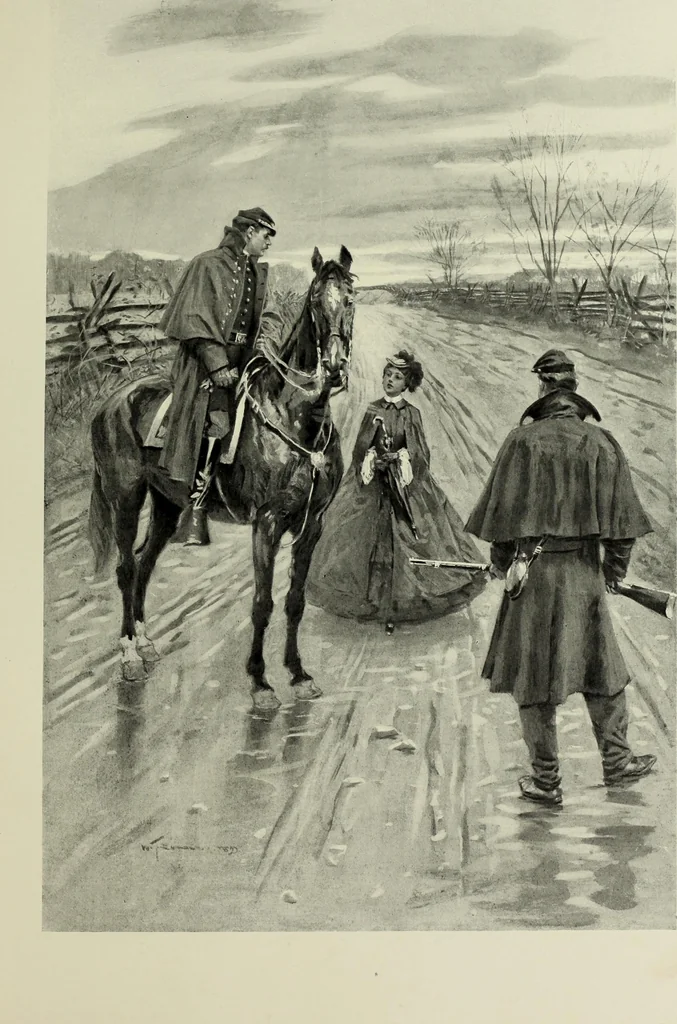 An illustration from Life and character, 1899, leaf 68