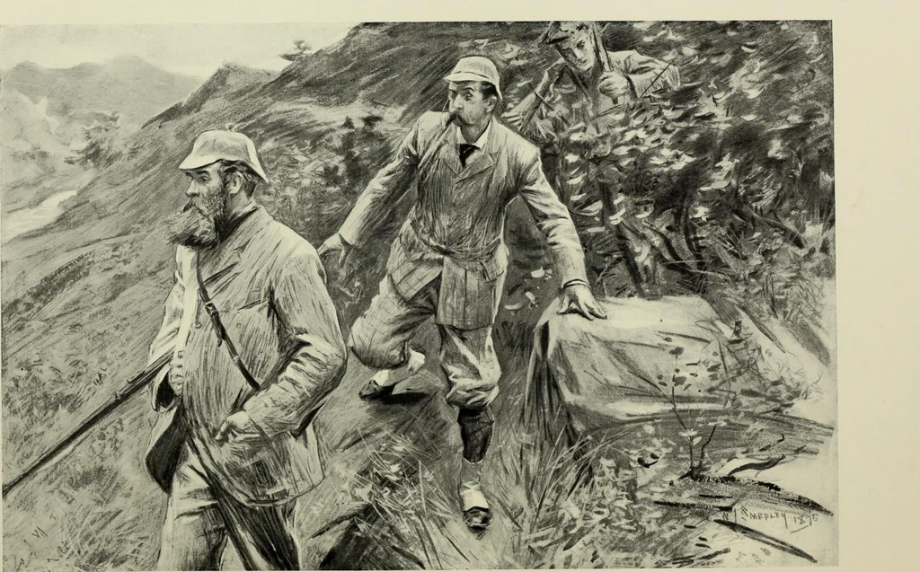 An illustration from Life and character, 1899, leaf 70