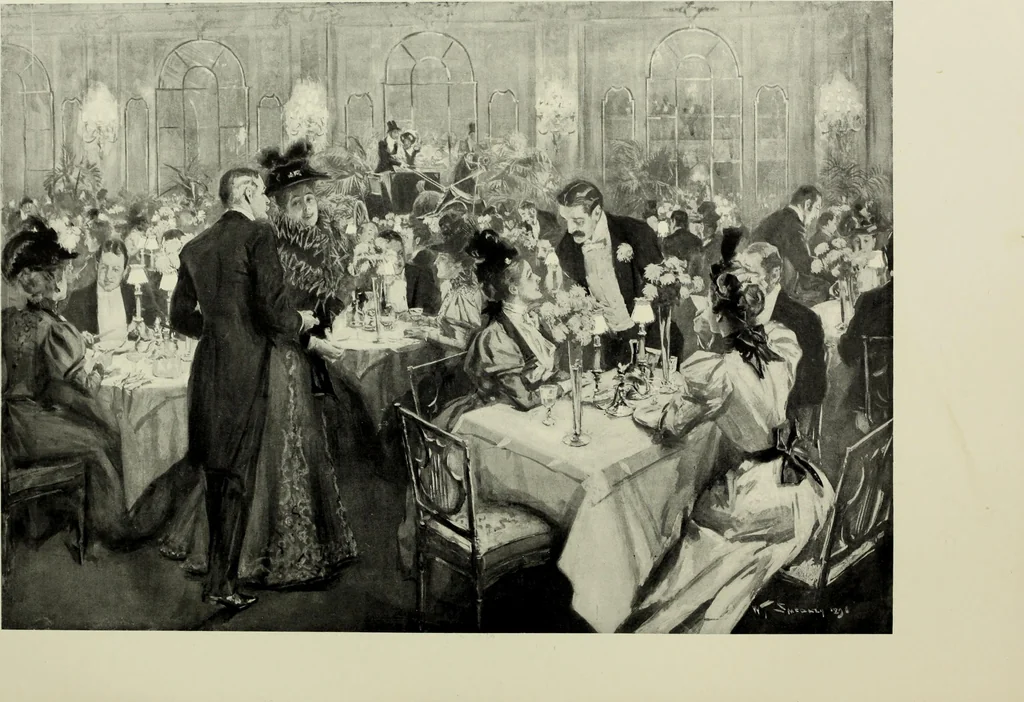 An illustration from Life and character, 1899, leaf 72