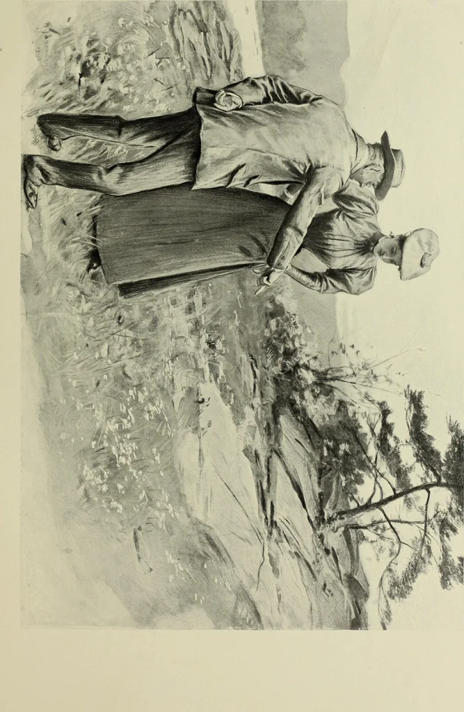 An illustration from Life and character, 1899, leaf 78