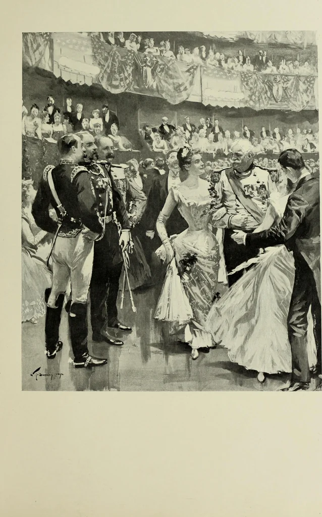 An illustration from Life and character, 1899, leaf 80