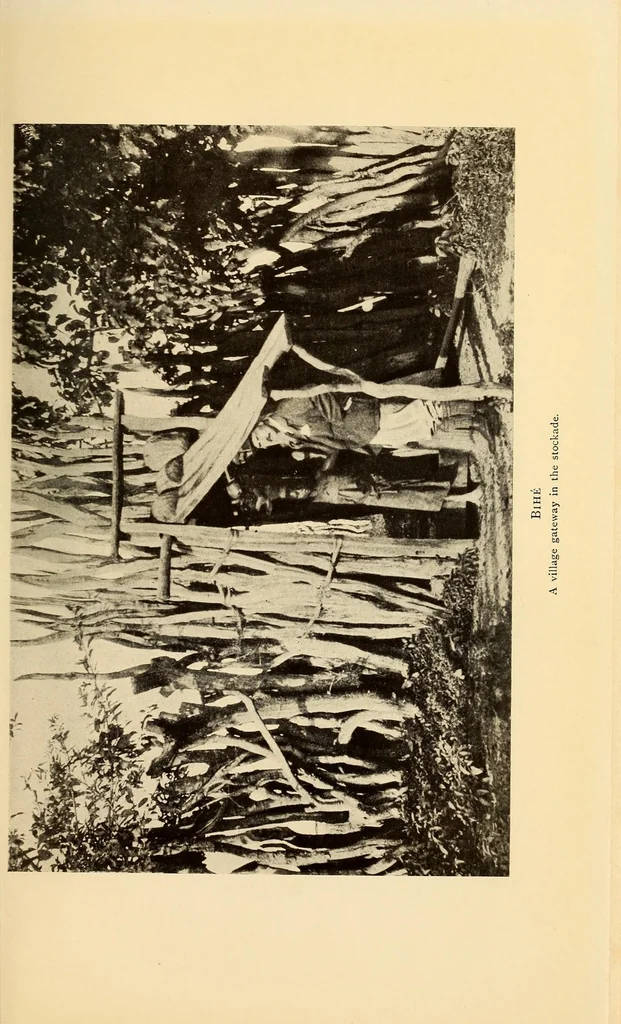 An illustration from The life & explorations of Frederick Stanley Arnot : the authorised biography of a zealous missionary, intrepid explorer, & self-denying benefactor amongst the natives of Africa, 1921, leaf 189