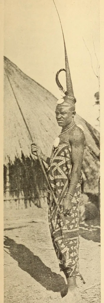 An illustration from The life & explorations of Frederick Stanley Arnot : the authorised biography of a zealous missionary, intrepid explorer, & self-denying benefactor amongst the natives of Africa, 1921, leaf 305