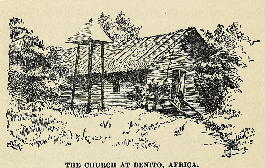 An illustration from A life for Africa; Rev. Adolphus Clemens Good, American missionary in equatorial West Africa, 1900, leaf 78