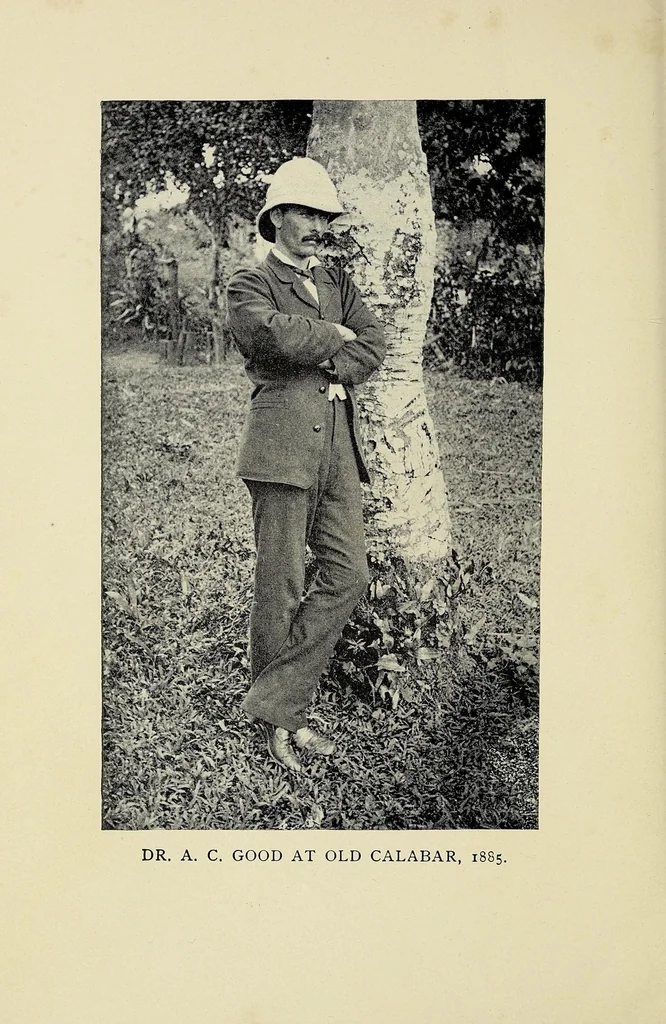 An illustration from A life for Africa; Rev. Adolphus Clemens Good, American missionary in equatorial West Africa, 1900, leaf 90