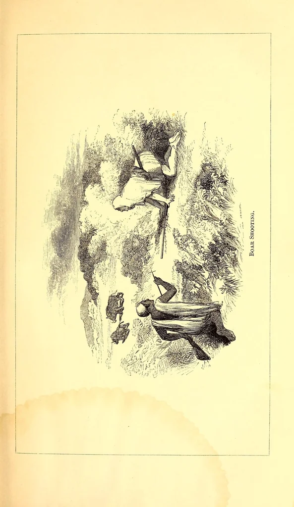 An illustration from Life in Abyssinia: being notes collected during three years' residence and travels in that country, 1853, leaf 135