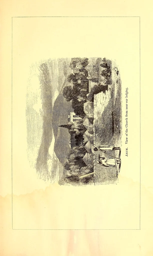 An illustration from Life in Abyssinia: being notes collected during three years' residence and travels in that country, 1853, leaf 243