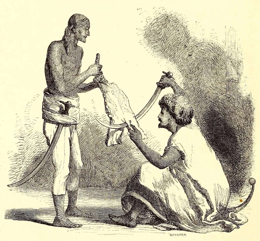 An illustration from Life in Abyssinia: being notes collected during three years' residence and travels in that country, 1853, leaf 428