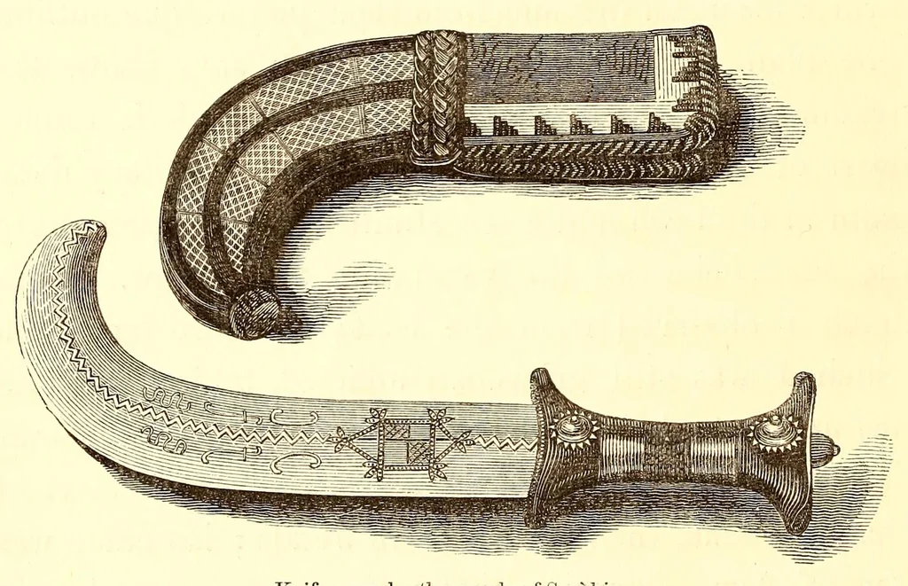 An illustration from Life in Abyssinia: being notes collected during three years' residence and travels in that country, 1853, leaf 96