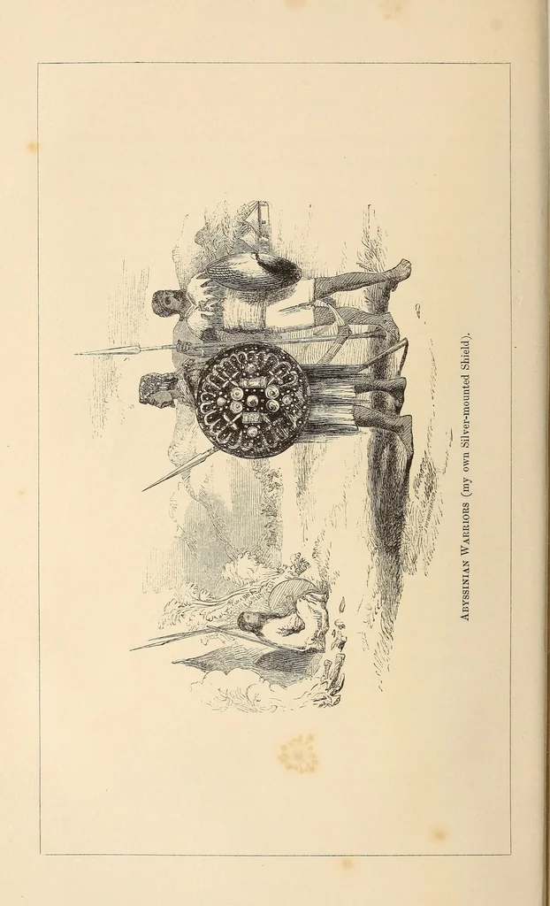 An illustration from Life in Abyssinia: being notes collected during three years' residence and travels in that country, 1853, leaf 20