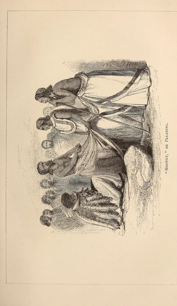 An illustration from Life in Abyssinia: being notes collected during three years' residence and travels in that country, 1853, leaf 205
