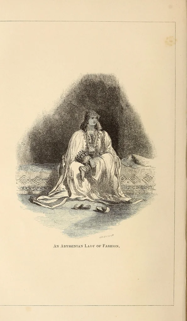 An illustration from Life in Abyssinia: being notes collected during three years' residence and travels in that country, 1853, leaf 42