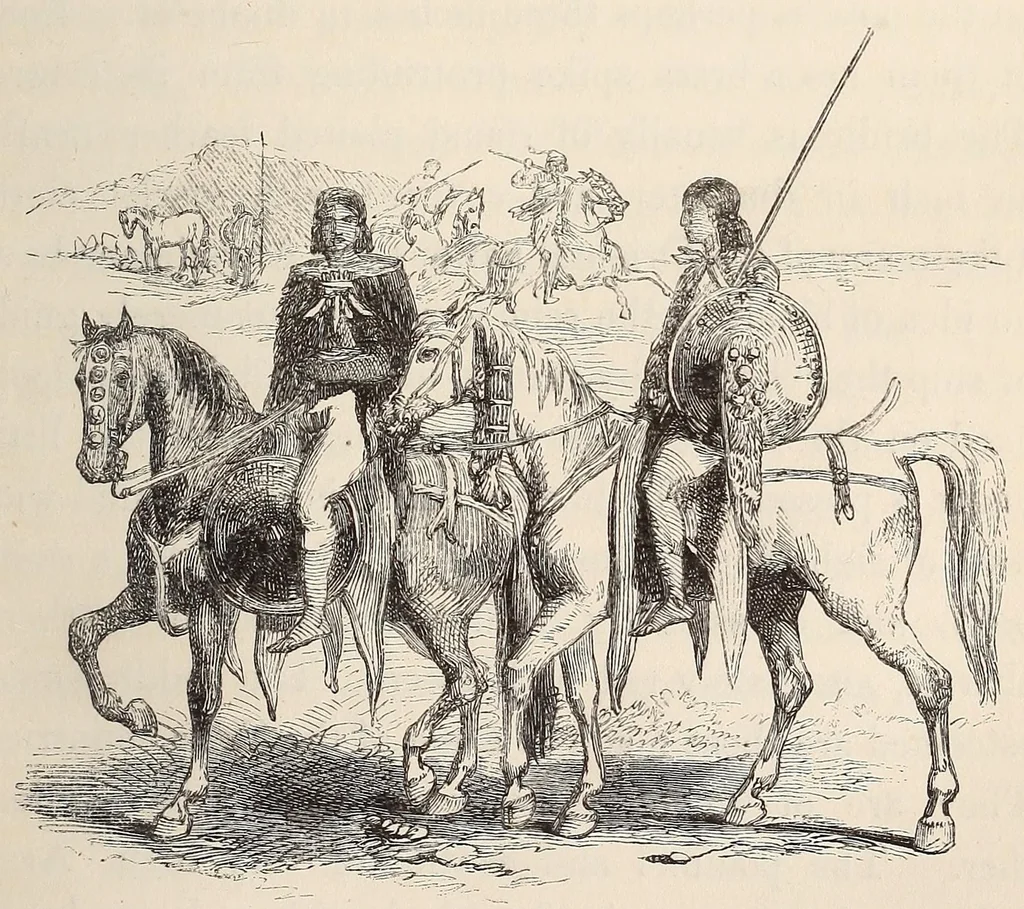 An illustration from Life in Abyssinia: being notes collected during three years' residence and travels in that country, 1853, leaf 51