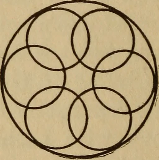 An illustration from Life in the circles, 1920, leaf 111
