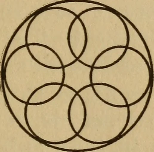 An illustration from Life in the circles, 1920, leaf 120