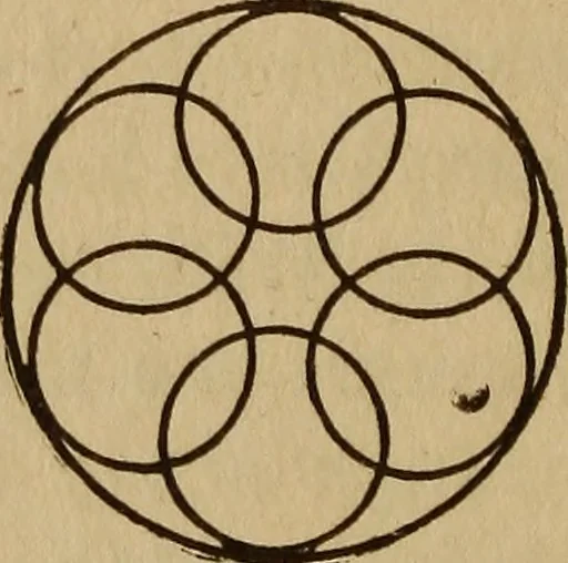 An illustration from Life in the circles, 1920, leaf 131