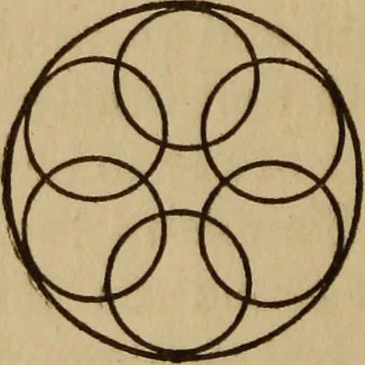 An illustration from Life in the circles, 1920, leaf 163