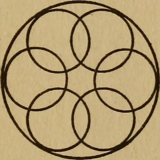 An illustration from Life in the circles, 1920, leaf 170