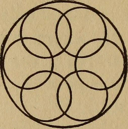 An illustration from Life in the circles, 1920, leaf 25