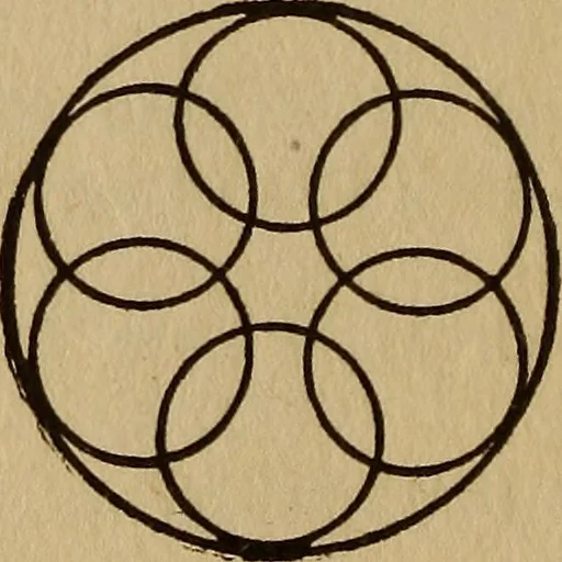 An illustration from Life in the circles, 1920, leaf 49