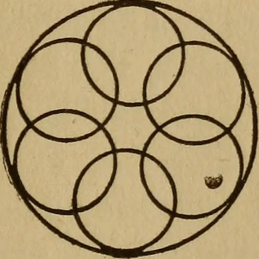 An illustration from Life in the circles, 1920, leaf 52