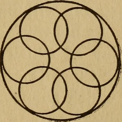 An illustration from Life in the circles, 1920, leaf 54