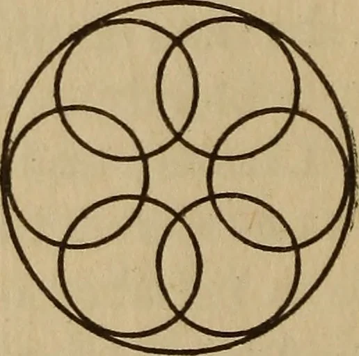 An illustration from Life in the circles, 1920, leaf 67
