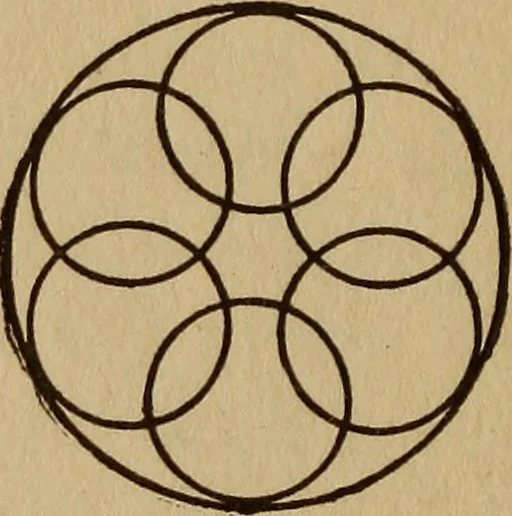 An illustration from Life in the circles, 1920, leaf 77