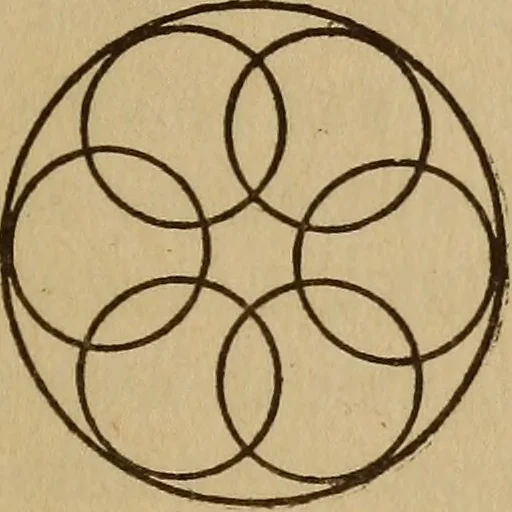 An illustration from Life in the circles, 1920, leaf 88