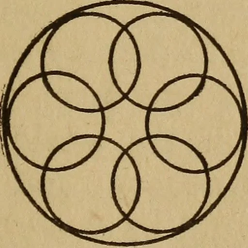 An illustration from Life in the circles, 1920, leaf 92