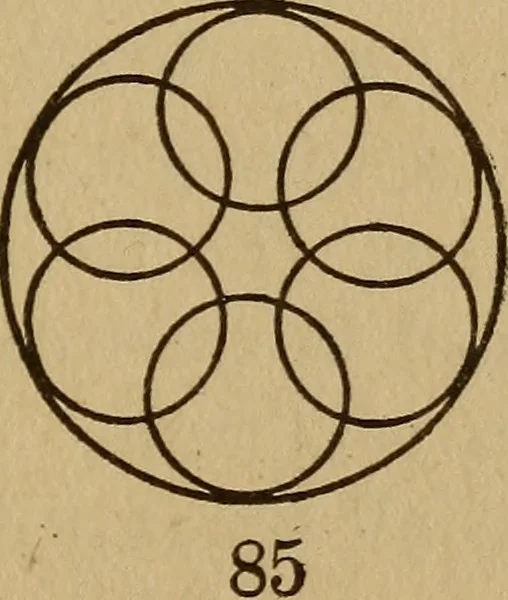 An illustration from Life in the circles, 1920, leaf 96