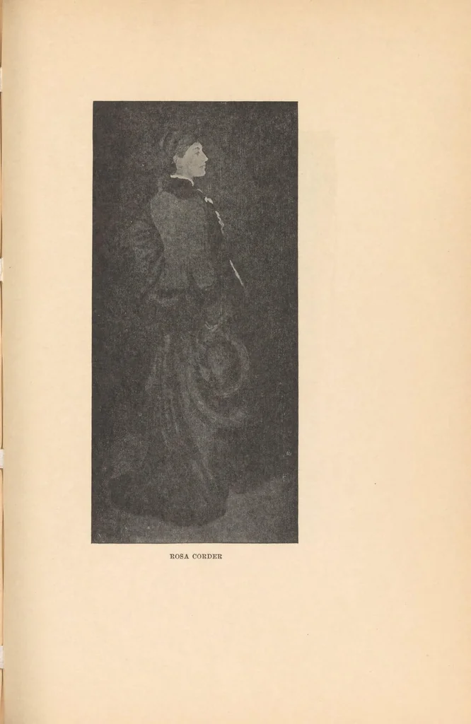An illustration from The life of James McNeill Whistler, 1908, leaf 505