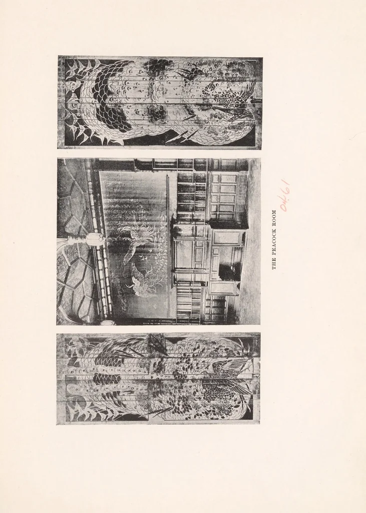 An illustration from The life of James McNeill Whistler, 1908, leaf 375