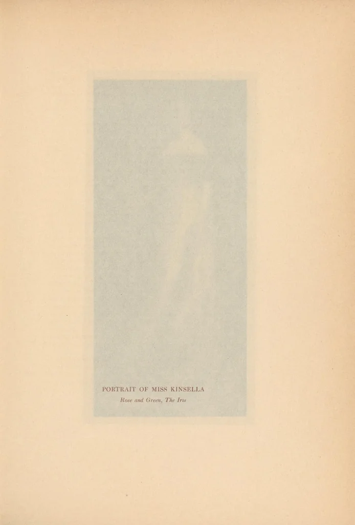 An illustration from The life of James McNeill Whistler, 1908, leaf 259